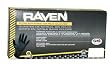SAS Safety 66518 Raven Powder-Free Disposable Black Nitrile 6 Mil Gloves, Large, 100 Gloves by Weight