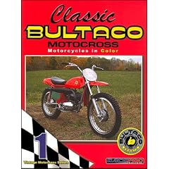 Classic Bultaco Motocross Motorcycles in Color