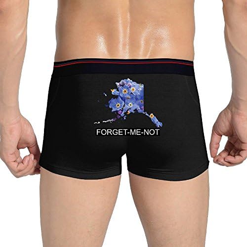 Mens Forget Me Out Alaska State Seamless Waistband Underwear Cotton Comfort Large