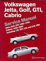 Volkswagen Jetta, Golf, GTI, Cabrio Service Manual: 1993-1999