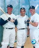 Roger Maris, Yogi Berra, and Mickey Mantle , 8x10