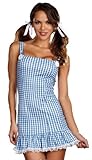 Dreamgirl Sexy Womens Dorothy Country Girl Farmer Halloween Costume Dress