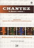 Revue Editions musicales Lugdivine  / Chantez à deux voix ! : Sélection 2 voix 1 mesure (1CD audio)