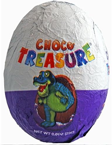 4 Eggs Choco Treasure Everyday Single Egg Fun Surprise Shocolate Egges