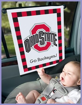 Baby Fanatic Ohio State University Car Sunshade
