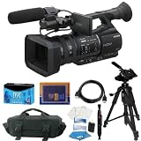Sony HVR-Z5U - Camcorder - High Definition - widescreen - 1.12 Mpix - optical zoom: 20 x - Mini DV (HDV) + Deluxe Camcorder Accessory Kit