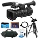 Sony HVR-Z5U - Camcorder - High Definition - widescreen - 1.12 Mpix - optical zoom: 20 x - Mini DV (HDV) + Deluxe Camcorder Accessory Kit