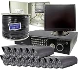 16 Camera Advance Elite Outdoor System W/ CBI8948 Bullet Camera