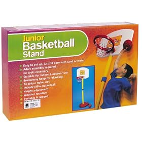 Junior Basketball Stand & Ball