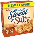 Kelloggss  Crunchy Nut Sweet & Salty Peanut Butter, 6-Count Box (Pack of 6)