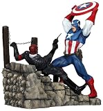 Marvel - Versus Diorama: Captain America vs Red Skull