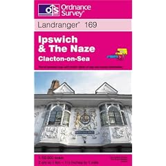Ipswich and the Naze, Clacton-on-Sea (Landranger Maps)