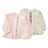 【アウトレット】coeur a coeur カーディガン(70～100cm)キムラタンの子供服 (44411-144) 80 ベージュ