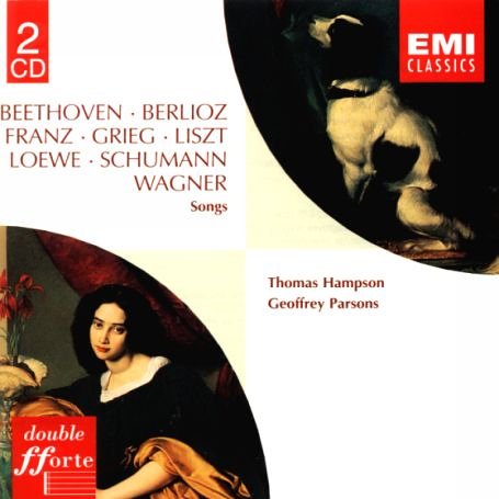 CD-Charts  Search : Thomas Hampson sings Beethoven, Berlioz, Franz, Grieg, Liszt, Loewe, Schumann, Wagner: Songs (including 'Dichterliebe' and 'An Die Ferne Geliebte') (2 CD Set)
