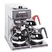 BUNN 13300.0003 Pourover Coffee Brewers with 3 Warmers VP17-3 LOWER Warmers Stainless Steel Finish
