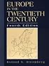 Europe in the Twentieth Century (4th Edition)