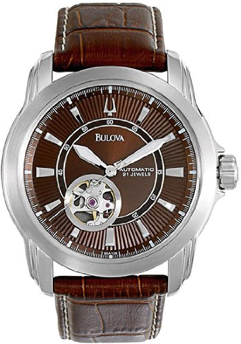 Bulova Men's 96A108 Automatic Mechanical Strap Brown Dial Watch