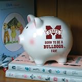 Mississippi State Bulldogs Memory Company Born to Be Piggy Bank NCAA College Athletics Fan Shop Sports Team Merchandise