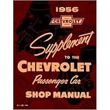 1956 CHEVROLET BEL AIRE Shop Service Repair Book by Chevrolet