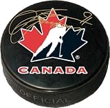 Steven Stamkos Signed Signed Hockey Puck Team Canada Logo