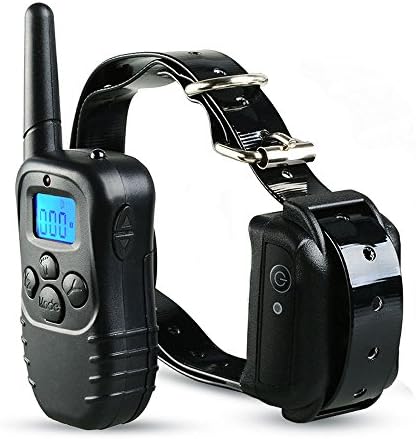 Waterproof Dog Training Collar, Omgar Rechargeable Training Collar Remote and Receiver Range Up to 330 Yards, with Adjustable E Collar Suit for Dog 15lbs to 100lbs