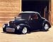 1941 WILLY PRO STREET ROD COUPE CAR POSTER ART PRINT