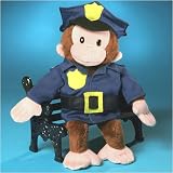 Curious George - Policeman George by Russ Berrie