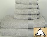 Silver/Grey 8 pc Towel Set