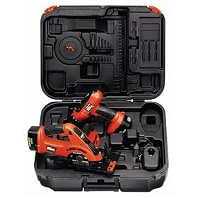 Black & Decker CSD144K-2 Firestorm 14.4 Volt Drill/Saw Cordless Combo Pack