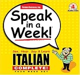 Italian: See, Hear, Say and Learn: Weeks 1-4 (Speak in a Week!)