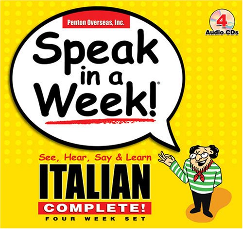 City Travel Guides Discounted  Books : Italian: See, Hear, Say and Learn: Weeks 1-4 (Speak in a Week!)