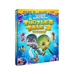 A Turtle's Tale 2: Sammy's Escape from Paradise (DVD/Blu-Ray/3D Combo)
