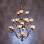 Kichler Lighting 1867ACK 17 Light Chalfonte Place Chandelier,