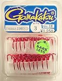がまかつ(Gamakatsu) TREBLE19 特注品(18本入り) RED #3