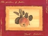 Lifestyle Crimson Fruit Coasters (set of 6)