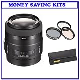 Sony SAL-35F14G 35mm f/1.4 Aspherical G Series Standard Zoom Lens + Tiffen 55mm 3pc Filter Kit