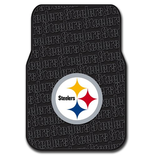 Pittsburgh Steelers Nfl Car Front Floor Mats (2 Front) (17X25