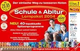 Schule & Abitur, Lernpaket 2004, 12 CD-ROMs Für Windows 98/Me/XP. Mit Abitur Prüfungsaufgaben und -lösungen. Konform zu den Lehrplänen aller Bundesländer, Gezielte Vorbereitung auf Prüfungen & Klausuren