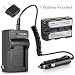 Kastar 1 X NP-FM50 InfoLithium Battery and Charger Kit Replacement for Select Sony M Type Equivalent Camcorder/Digital Camera