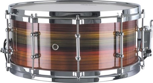 ddrum Dios Solid Maple Snare Drum  Zebra Stripe 6.5X14