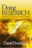 Doing Research: Methods of Inquiry for Conflict Analysis