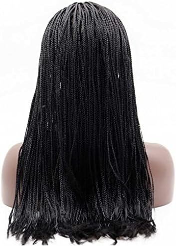 Sylvia Two Tone Braid African American Synthetic Lace Front Wig