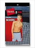Hanes Yarn Dyed Boxer 3-Pack - 841bt
