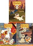Sagwa The Chinese Siamese Cat (3 Pack) Volumes 4-6