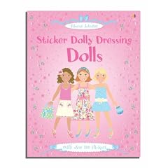 Sticker Dolly Dressing: Dolls (Usborne Sticker Fashion)