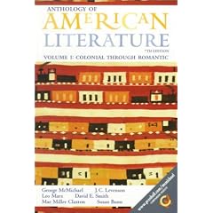 Anthology of American Literature: Volume I: Colonial Through Romantic