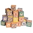 Uncle Goose Hebrew Alphabet Blocks by Lindenwood