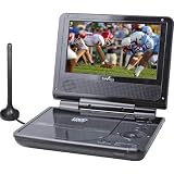 Dual Box Pro 7 Widescreen Portable TFT LCD DVD Player with Built-In ATSC Tuner