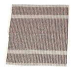 Bedeck Academy Stripe Face Cloth Chocolate