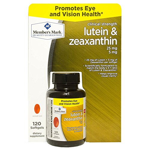 Member's Mark Lutein & Zeaxanthin Dietary Supplement (120 ct.)